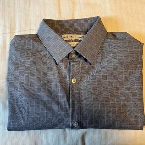 Mizzen + Main Geometric NO IRON L/S  Shirt XXL NWOT